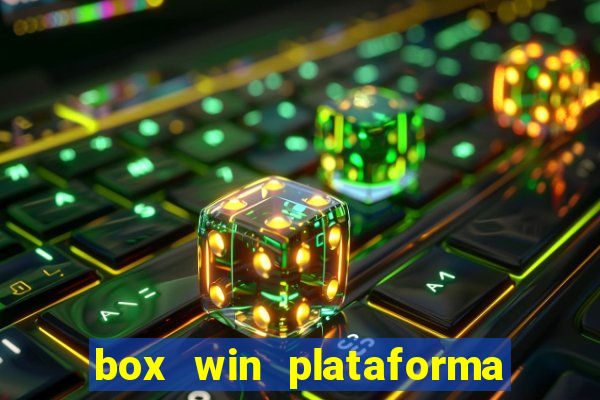 box win plataforma de jogos